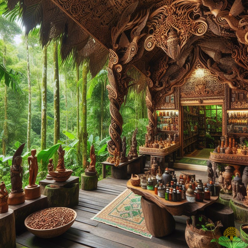 woodsnomad shop in jungle